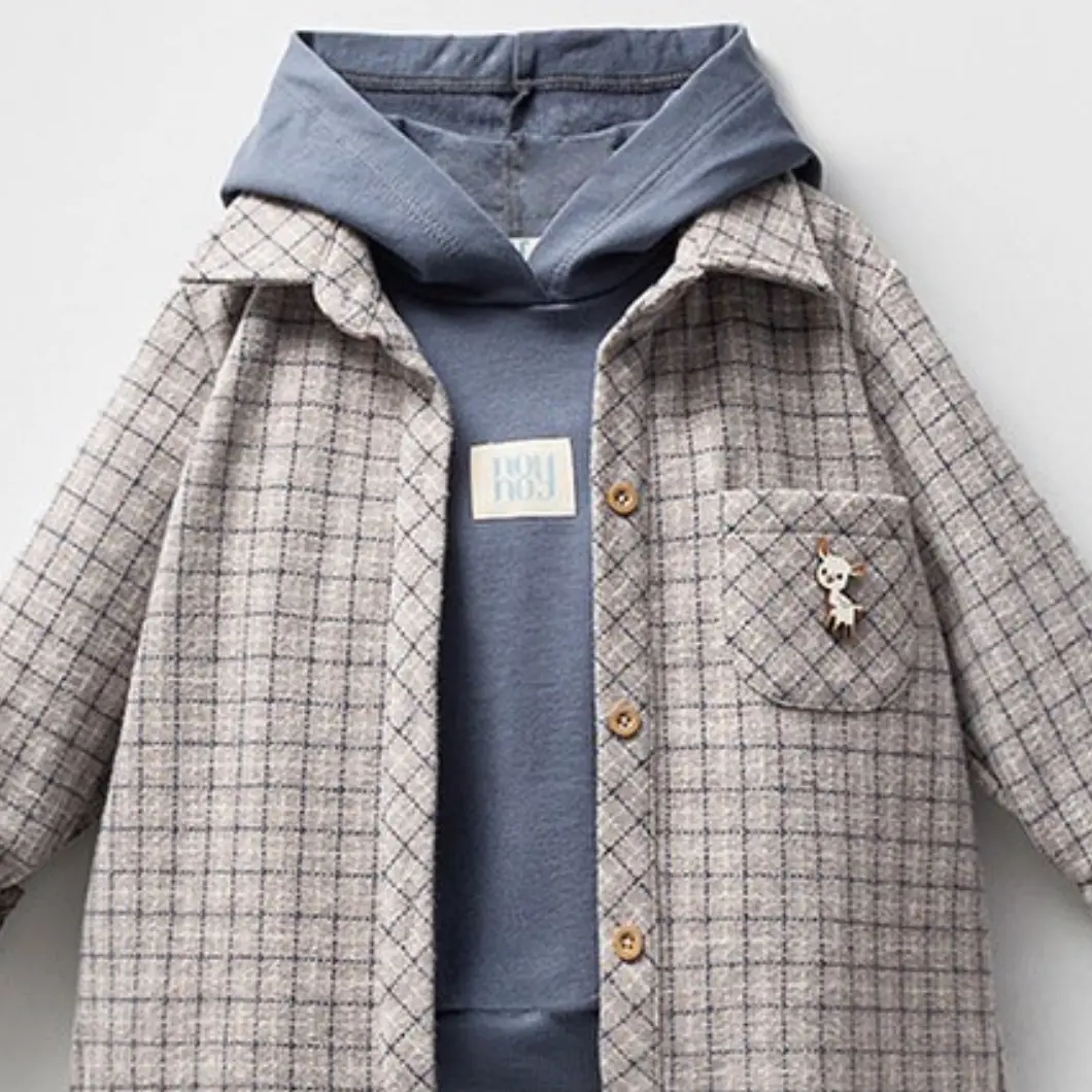 Set Casual Premium 3 Piese Băieței 9-24 Luni Carlos Bleu [2]