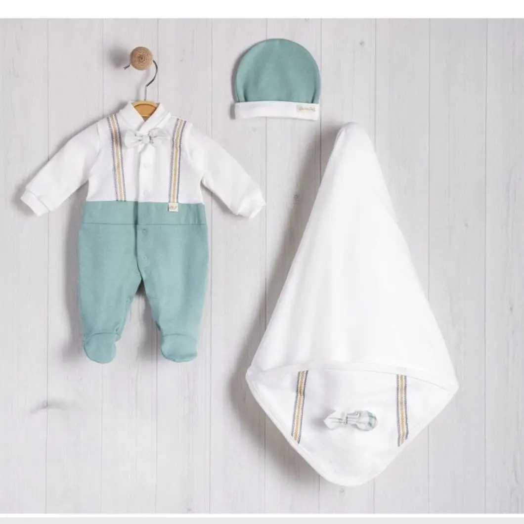 Set Elegant 5 Piese Bebeluși Jimmy  Prematuri [2]