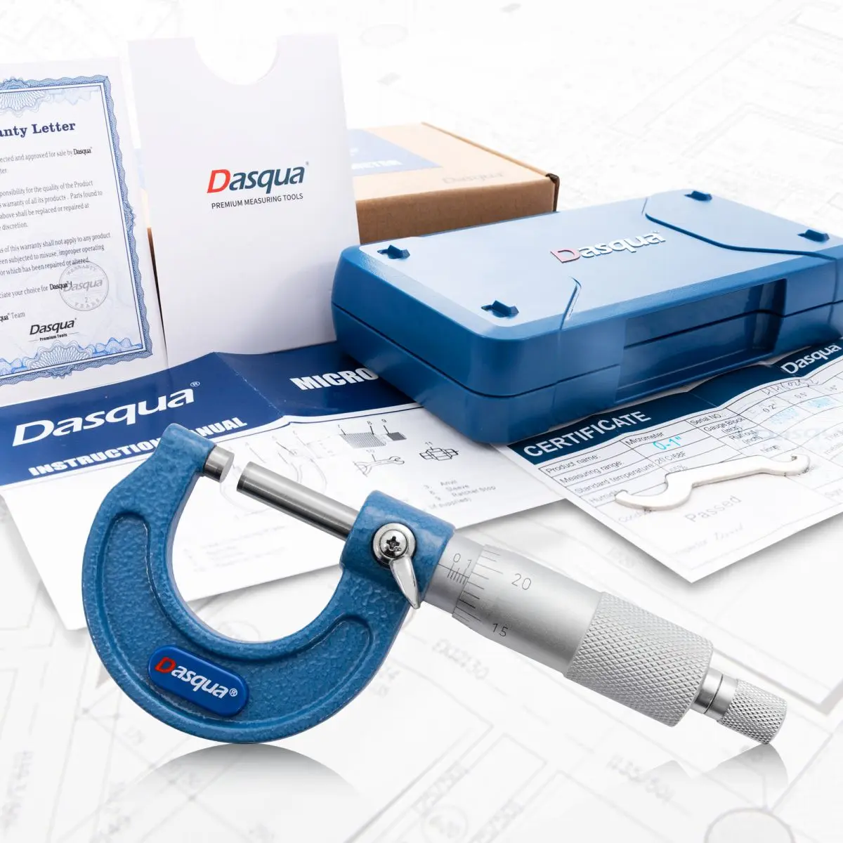Micrometru mecanic de exterior Dasqua 0-25 mm [2]
