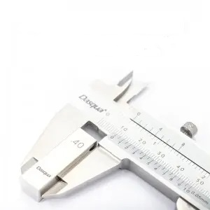 Subler mecanic profesional Dasqua cu ciocuri incrucisate 300mm x 64mm x 0.05mm citire si reglaj fin [4]