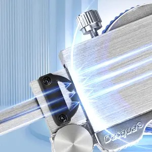 Subler mecanic Dasqua cu cadran 1 mm pe rotatie domeniu 0-150 mm citire 0.02 mm [3]