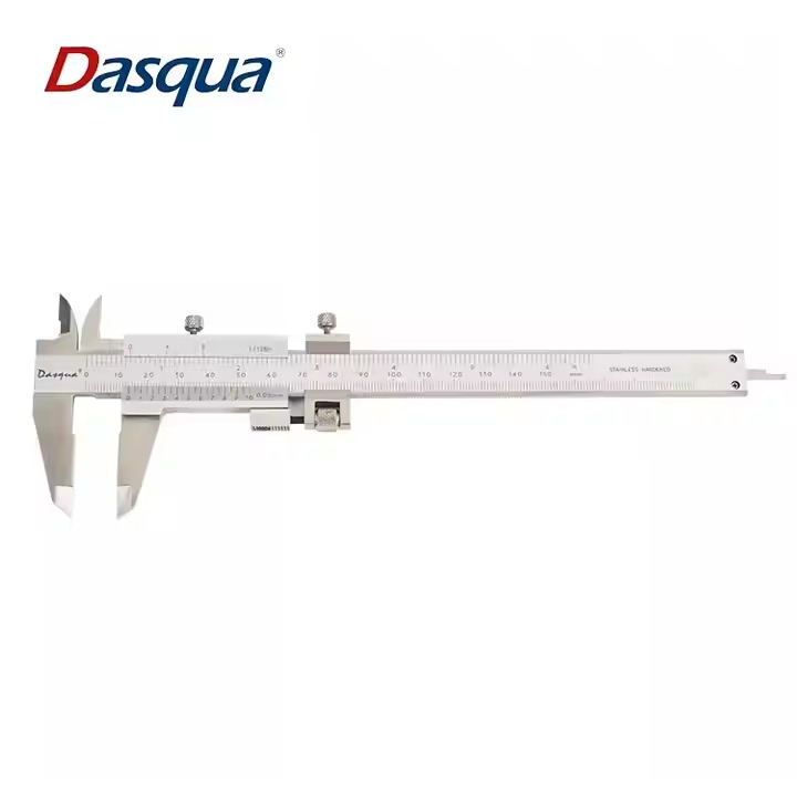 Subler mecanic profesional Dasqua cu falci incrucisate 0 - 280mm x 64mm x 0.05mm citire si reglaj finx 0.05mm citire si reglaj fin [1]