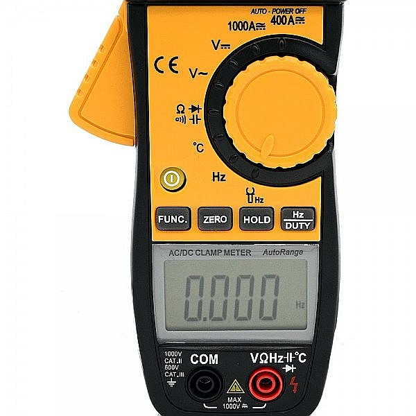 Ampermetru tip cleste AC si DC 1000A CAT III 600V CAT II 1000V [2]