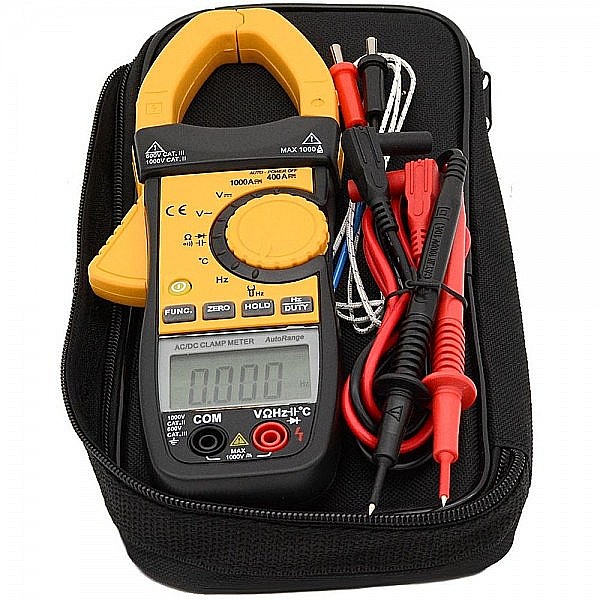 Ampermetru tip cleste AC si DC 1000A CAT III 600V CAT II 1000V [3]