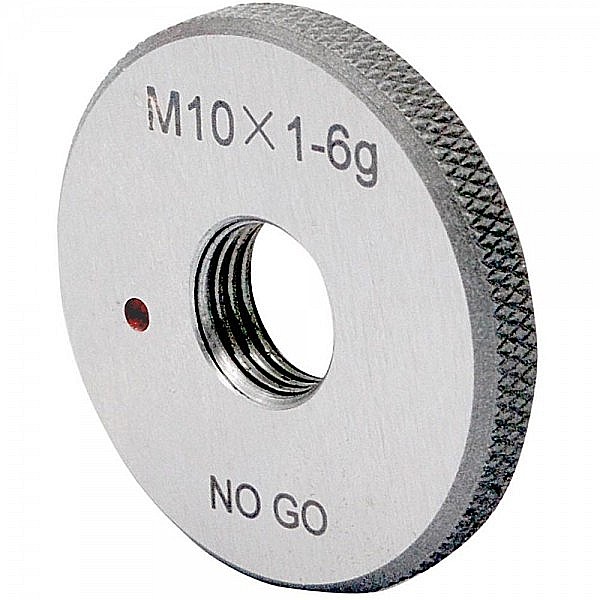 Calibru inel filet metric pas normal M12 x 1 "Nu trece" Tip 195 Toleranta 6g DIN 13 - NF E03-152 [2]