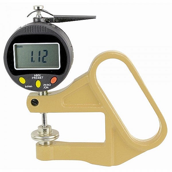 Ceas comparator digital de masurat grosimi 0-10 x 0.01 x 300 mm palpatoare tip C Ø25 mm [2]