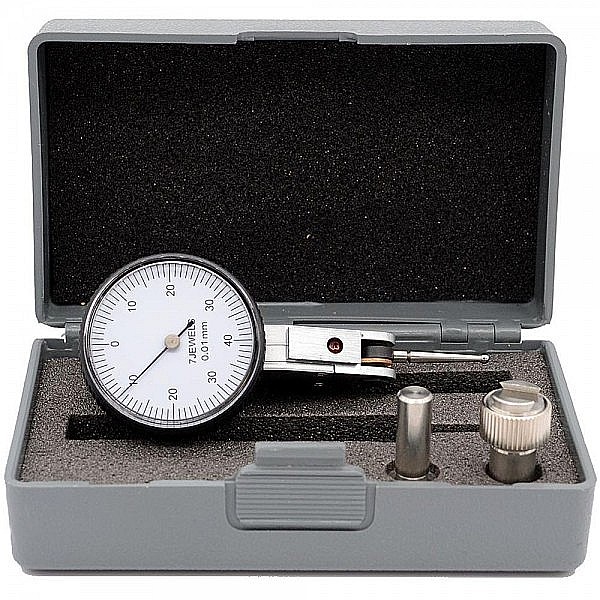 Ceas comparator mecanic pupitast orizontal eXpert 0.8x0.01xØ38 mm [3]
