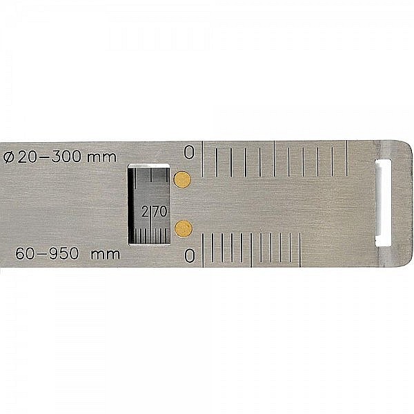 Circometru banda din otel circumferinta 4710 - 5980 mm diametru 1500 - 1900 mm [3]