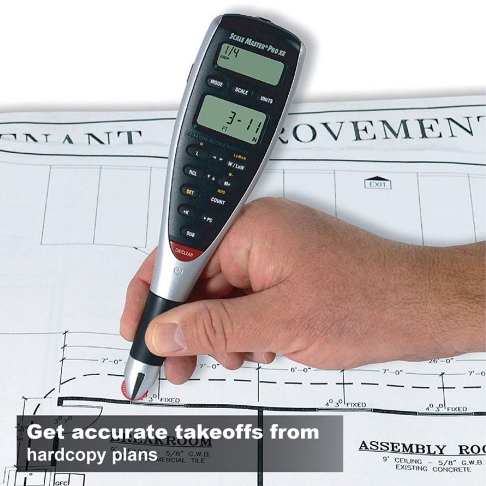 Curbimetru digital profesional Scale Master Pro  masurarea distantelor pe harti si planuri [2]