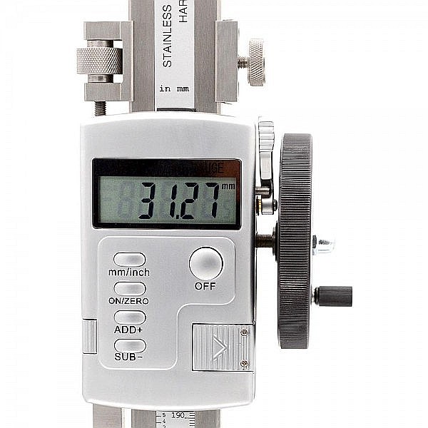 Dispozitiv digital de masurare inaltime 0-600 mm cu cremaliera [3]