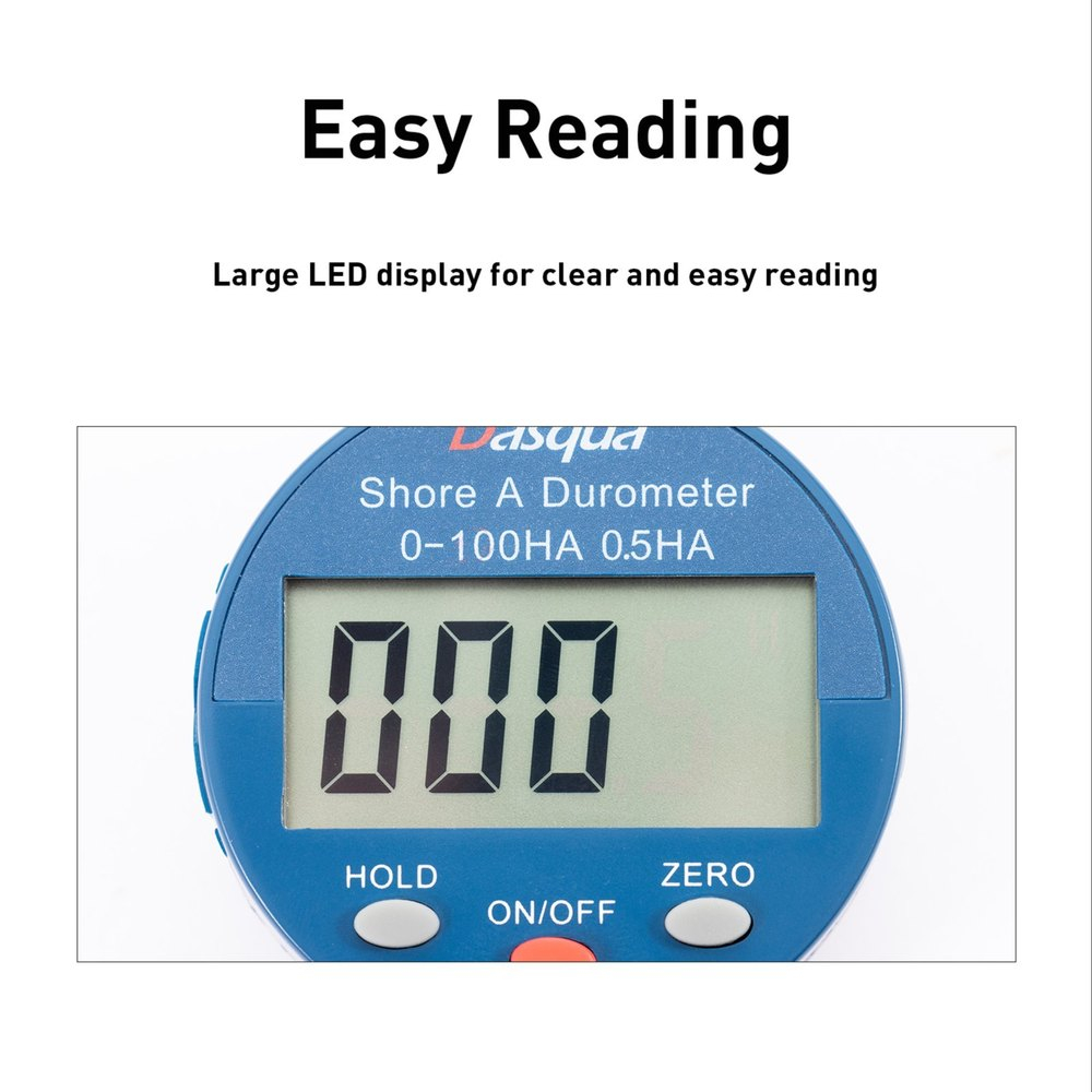 Durometru digital Shore A Dasqua masurare 0-100 unitati rezolutie 0.5shore [3]