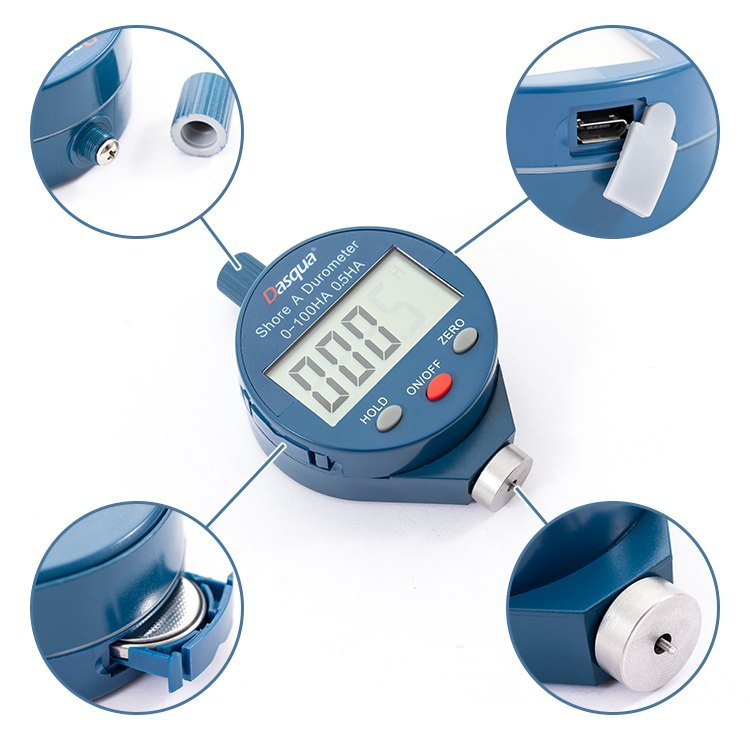 Durometru digital Shore A Dasqua masurare 0-100 unitati rezolutie 0.5shore [2]