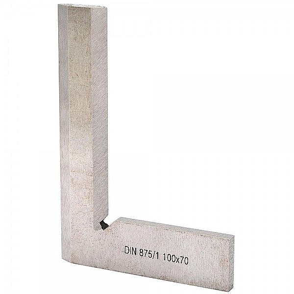 Echer drept cu laturi tesite 100 x 70 mm [2]