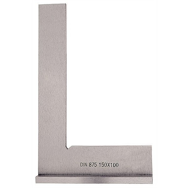Echer drept cu talpa eXpert 75 x 50 mm precizie 0.04 mm [1]