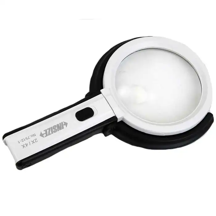 Lupă multifuncțională cu iluminare LED, mărire 2x și 4x [2]