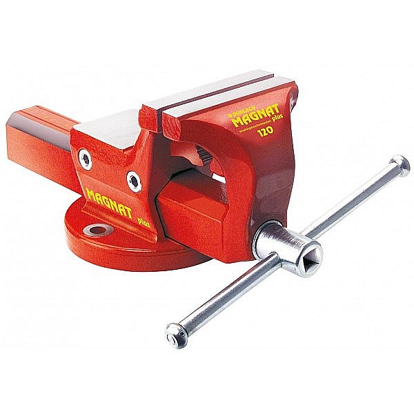Menghina din otel forjat 120 x 146 mm cu prindere pentru profile cilindrice [1]