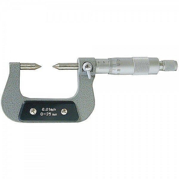 Micrometru mecanic de exterior 0-25 mm pentru arbori canelati [2]