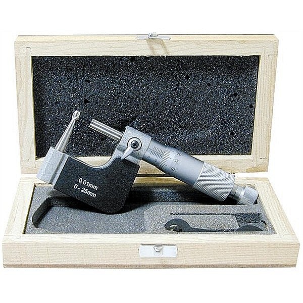 Micrometru mecanic de exterior 0-25 mm pentru masurat piese curbate [3]