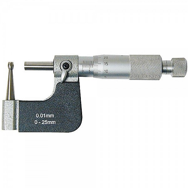 Micrometru mecanic de exterior 0-25 mm pentru masurat piese curbate [1]