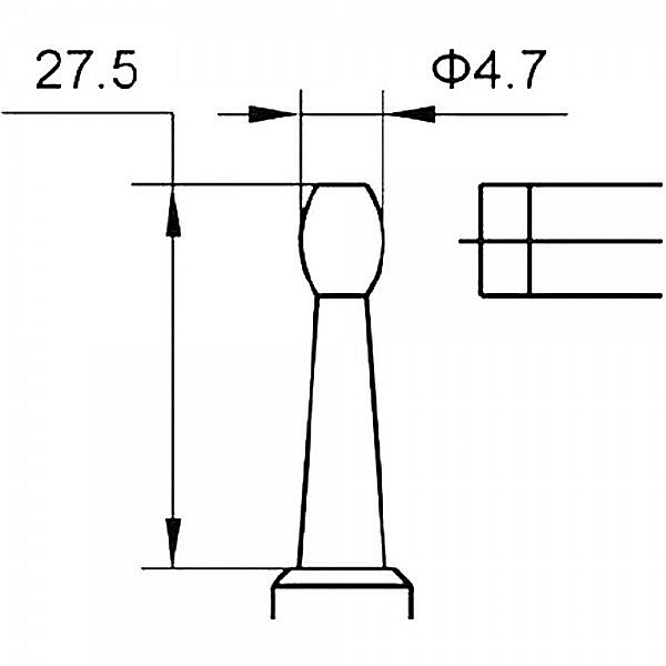 Micrometru mecanic de exterior 0-25 mm pentru masurat piese curbate [2]