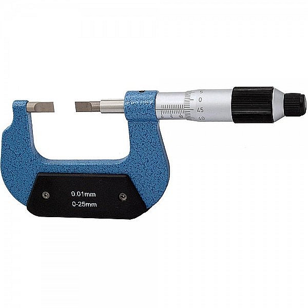 Micrometru mecanic de exterior 25-50 mm pentru sloturi si caneluri [2]
