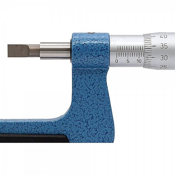 Micrometru mecanic de exterior 25-50 mm pentru sloturi si caneluri [3]