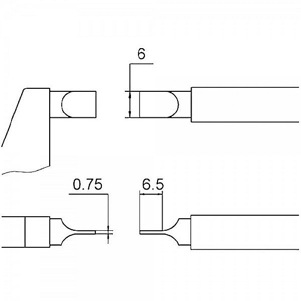 Micrometru mecanic de exterior 25-50 mm pentru sloturi si caneluri [5]