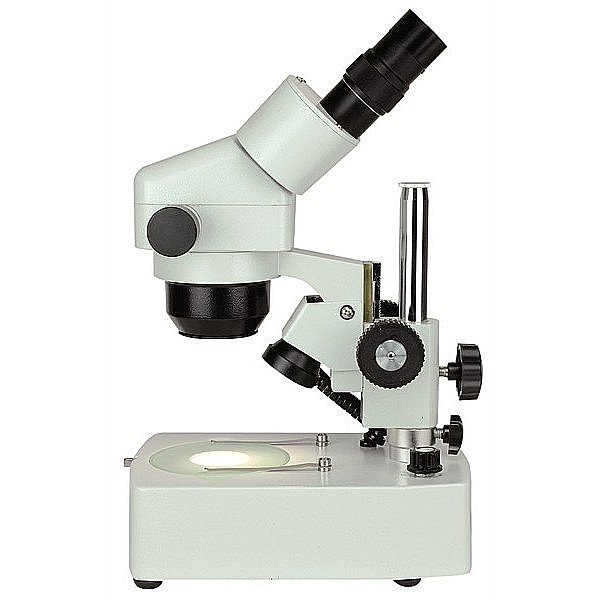 Microscop industrial stereo biocular cu zoom 1x - 4x si iluminare LED [3]