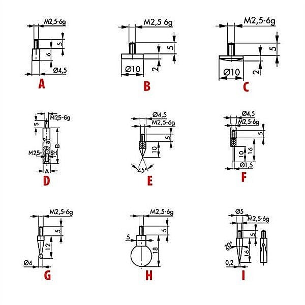Palpator TIP I pentru Comparator [2]