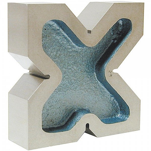 Pereche de suporti prismatici 100 x 100 x 30 mm [2]