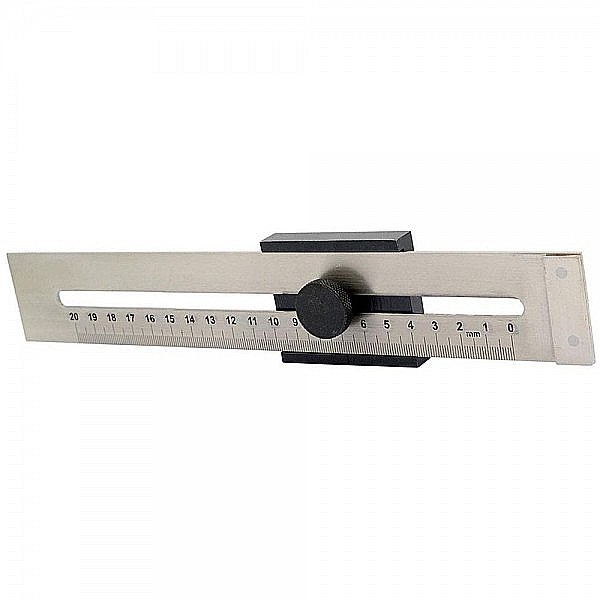 Rigla profesionala pentru trasat linii paralele 0-200mm x 0.1mm [2]