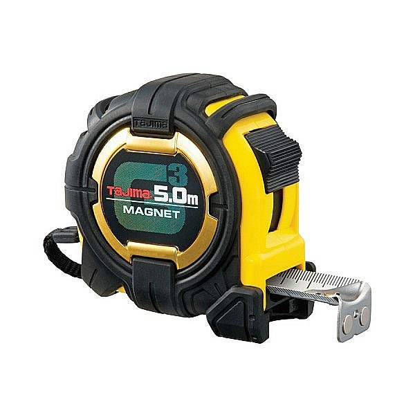 Ruleta bimaterial TAJIMA® G-3LOCK, cu magnet, 8m [1]