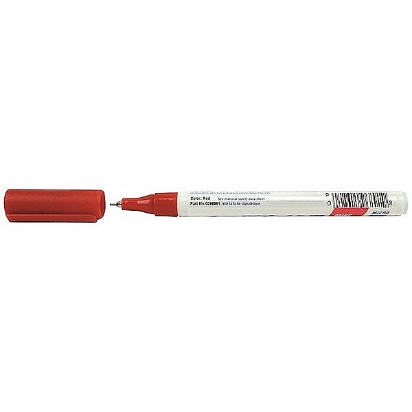 Set 12 markere industriale cu varf de 0,8 mm alb [1]