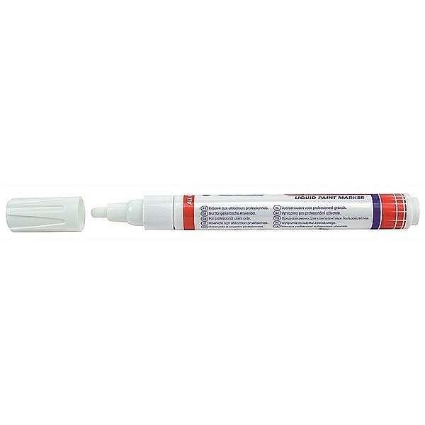 Set 12 markere industriale cu varf de 4 mm albastru [1]