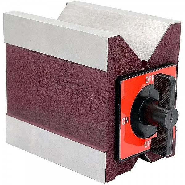 Set 2 buc. suporti prismatici cu prindere magnetica 100x70x95 mm [3]