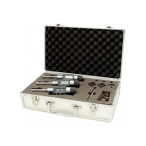 Set 3 micrometre digitale de interior 6-12 mm cu 3 palpatoare IP54 [1]