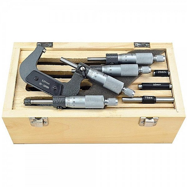 Set 6 micrometre mecanice de exterior capacitate de la 0 la 150 mm [1]
