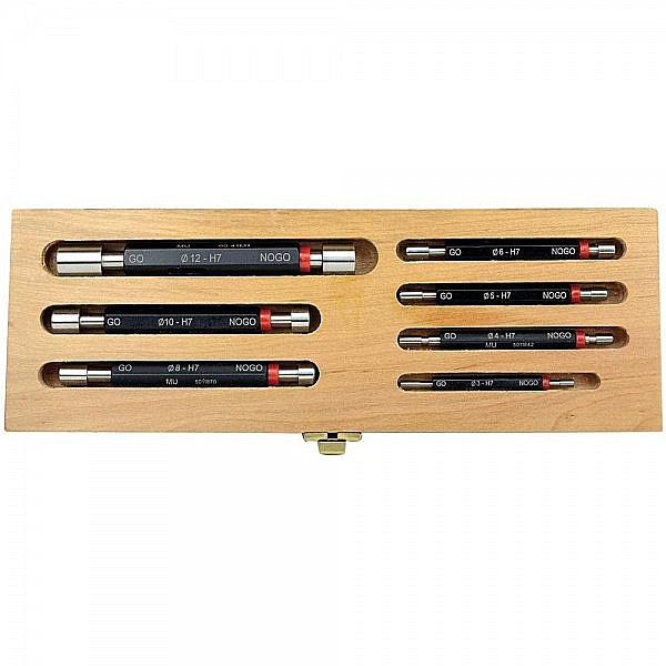 Set 7 calibre tampon dublu neted Tip 100 Toleranta H7 DIN 2245 - NFE 02-202 [1]