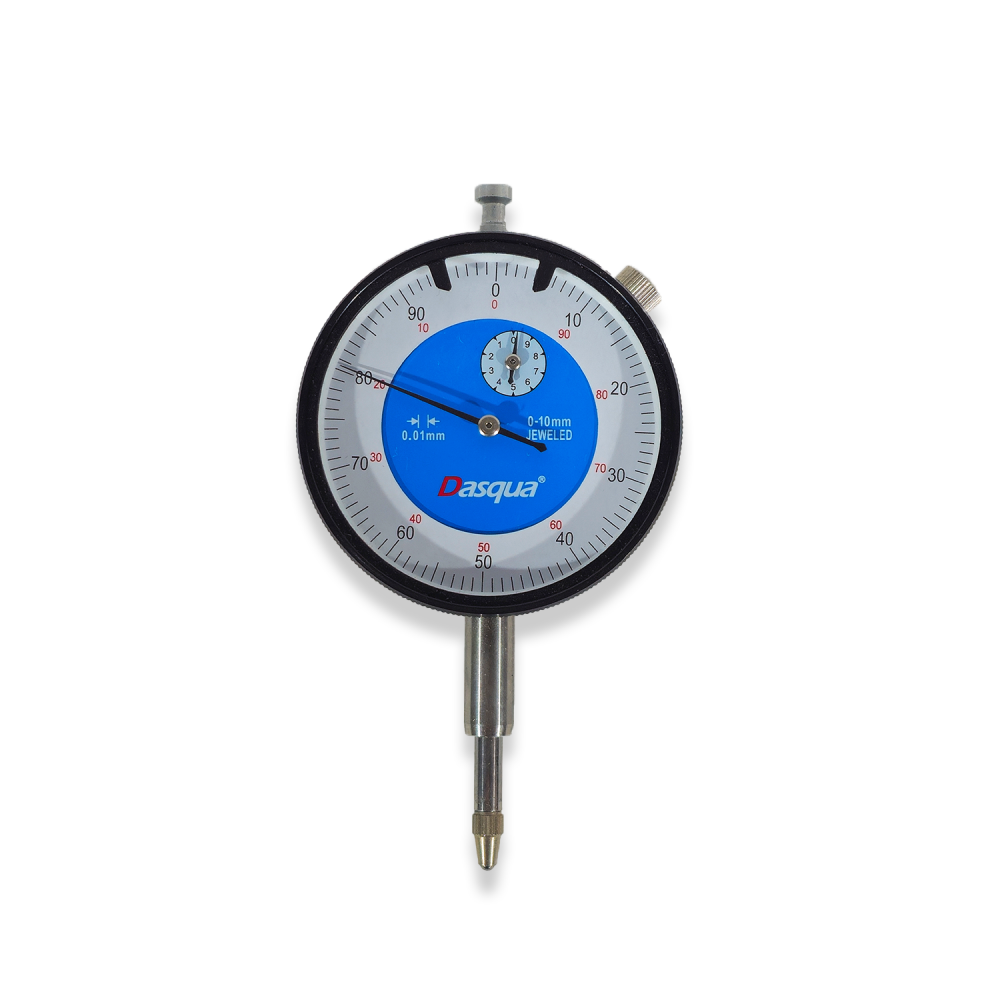 Set ceas comparator mecanic cursa 10mm citire 0.01mm cu suport magnetic 60Kgf Dasqua [4]