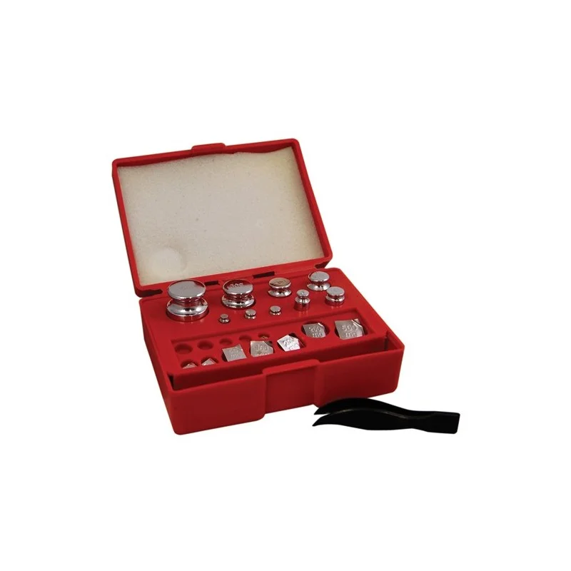 Set de 17 greutati inox cantarire sau calibrare de la 10 mg la 100g [1]