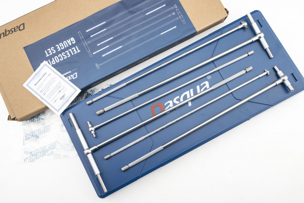 Set de masurare Dasqua pentru interior cu 6 tije telescopice 8-150 mm [3]