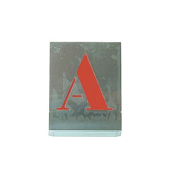 Set sablon litere 50 mm (A-Z) [1]