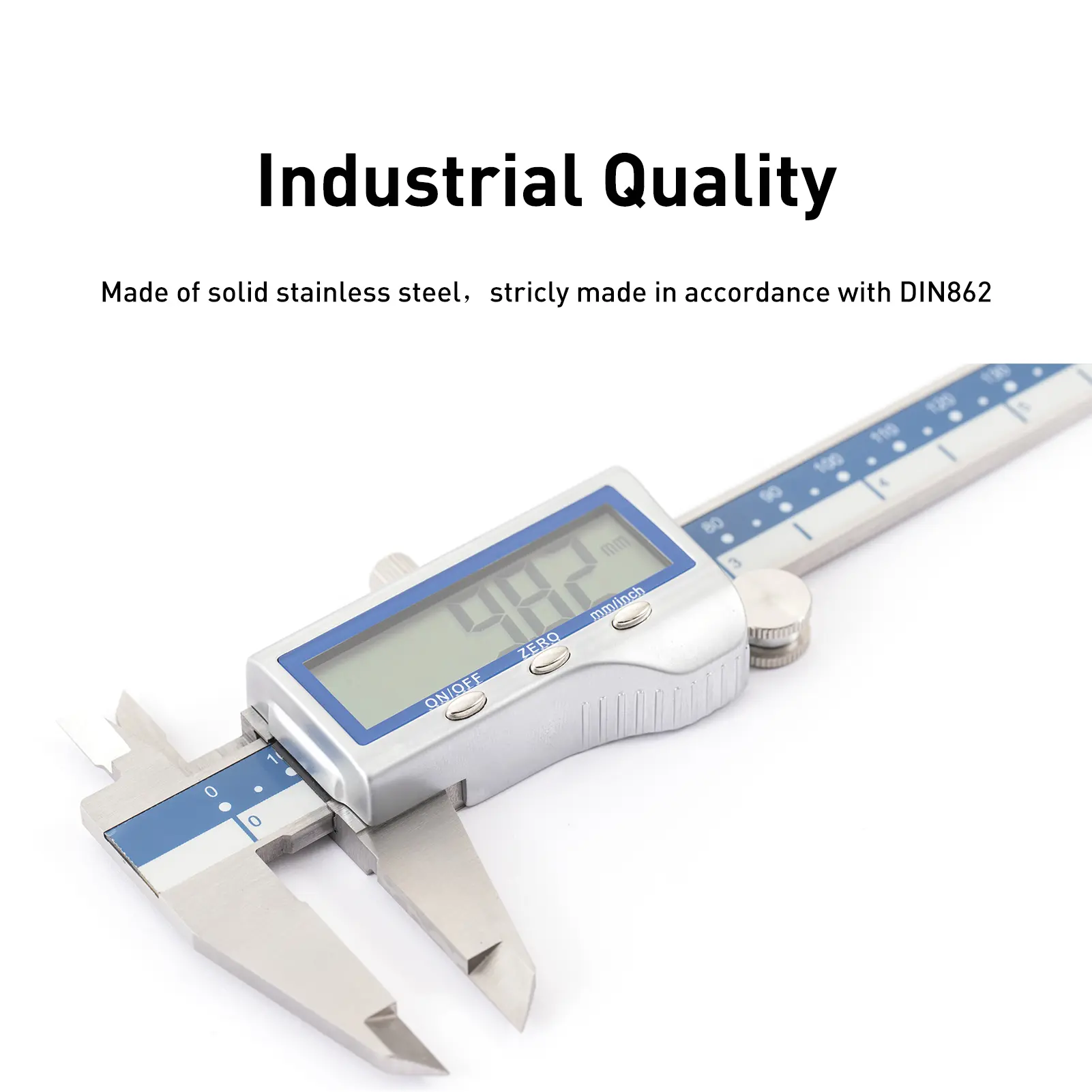 Subler digital cu falci incrucisate 150 x 40 x 0.01 mm cu carcasa metalica Dasqua [5]