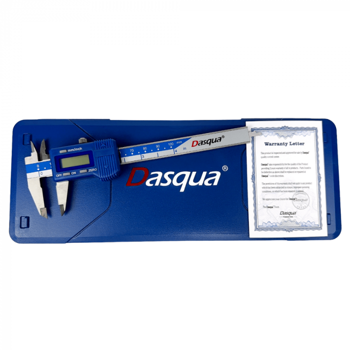 Subler digital cu falci incrucisate Dasqua 0-100 mm x 30 mm x  0.01 mm [3]