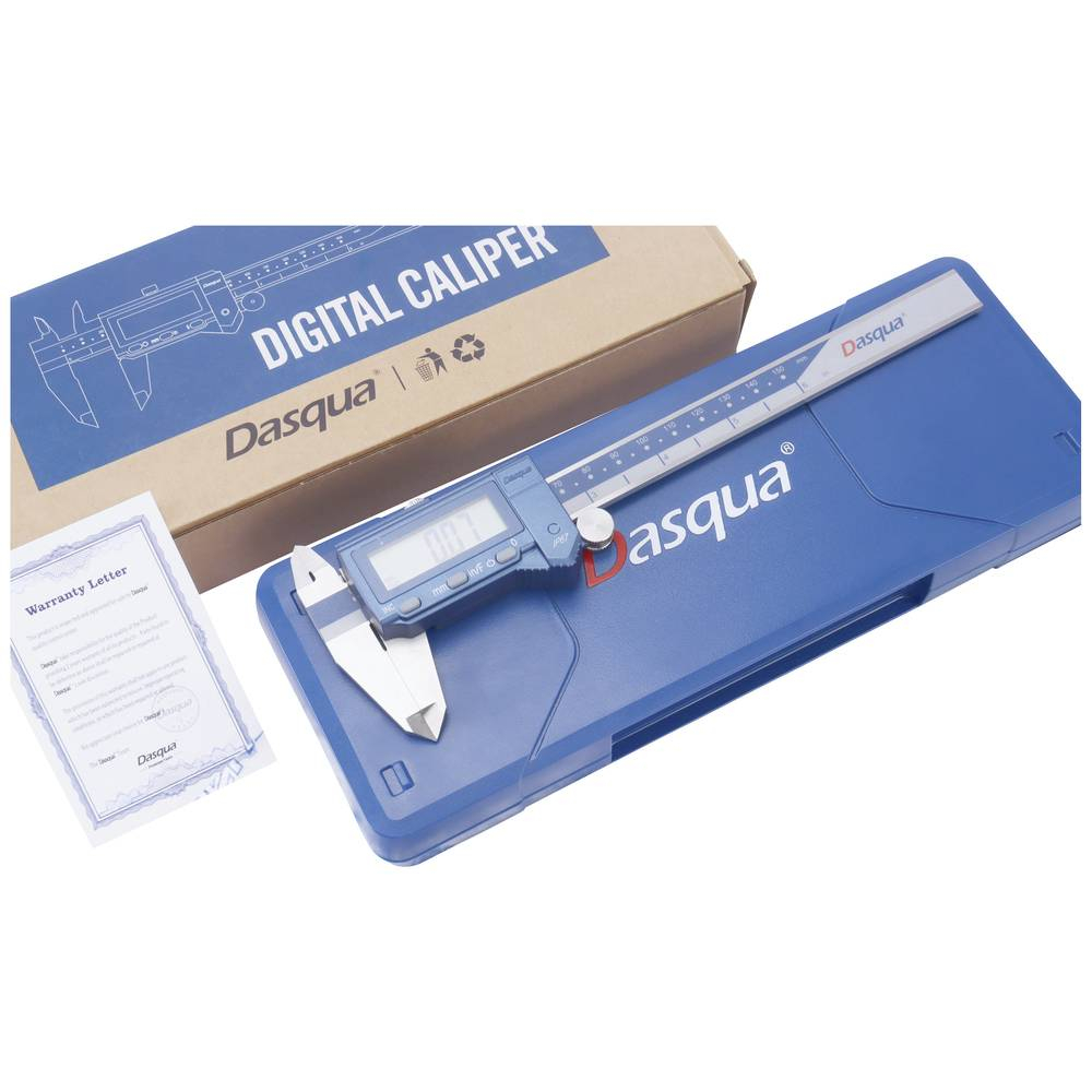 Subler digital cu falci incrucisate Dasqua 0-300 mm x 60 mm x  0.01 mm cu protectie IP67 [2]