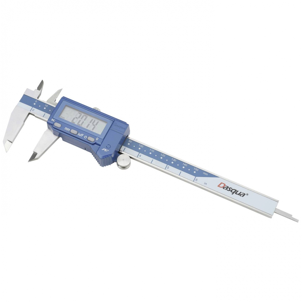 Subler digital cu falci incrucisate Dasqua 0-300 mm x 60 mm x  0.01 mm cu protectie IP67 [1]
