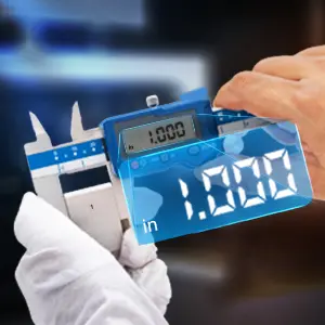 Subler digital cu falci incrucisate Dasqua 0-150mm x 40 mm x 0.01 mm precizie ±0.02 mm [3]