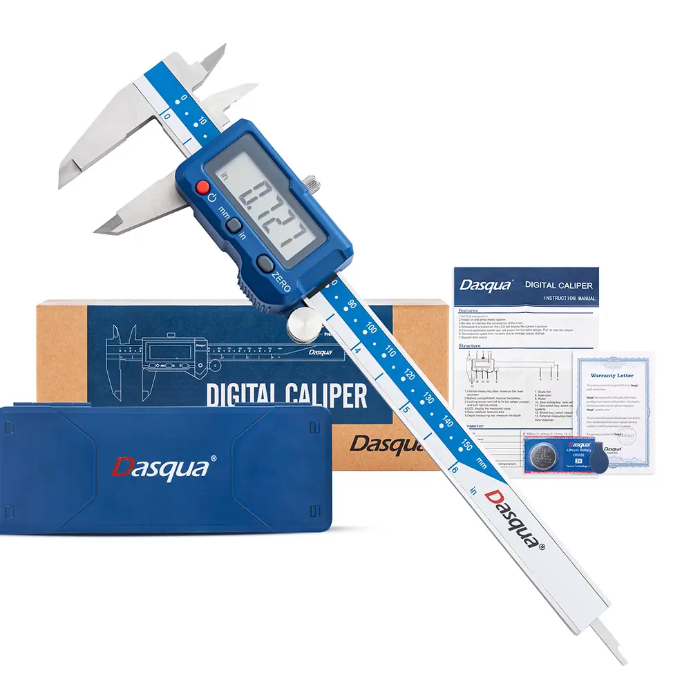 Subler digital cu falci incrucisate Dasqua 0-200mm x 50 mm x 0.01 mm precizie ±0.03 mm [2]