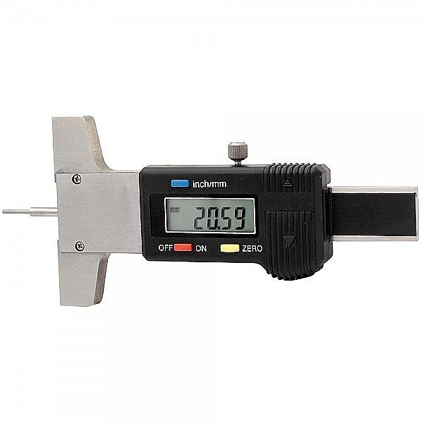 Subler digital de adancime 0-25 mm citire 0.01 mm tija rotunda fina [2]