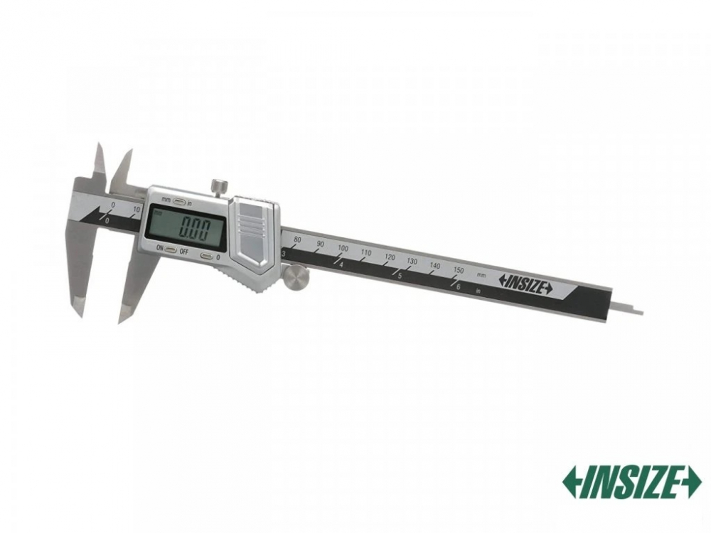 Subler digital INSIZE 200x0,01mm cu carcasa din aliaj de zinc si rola de avans [1]